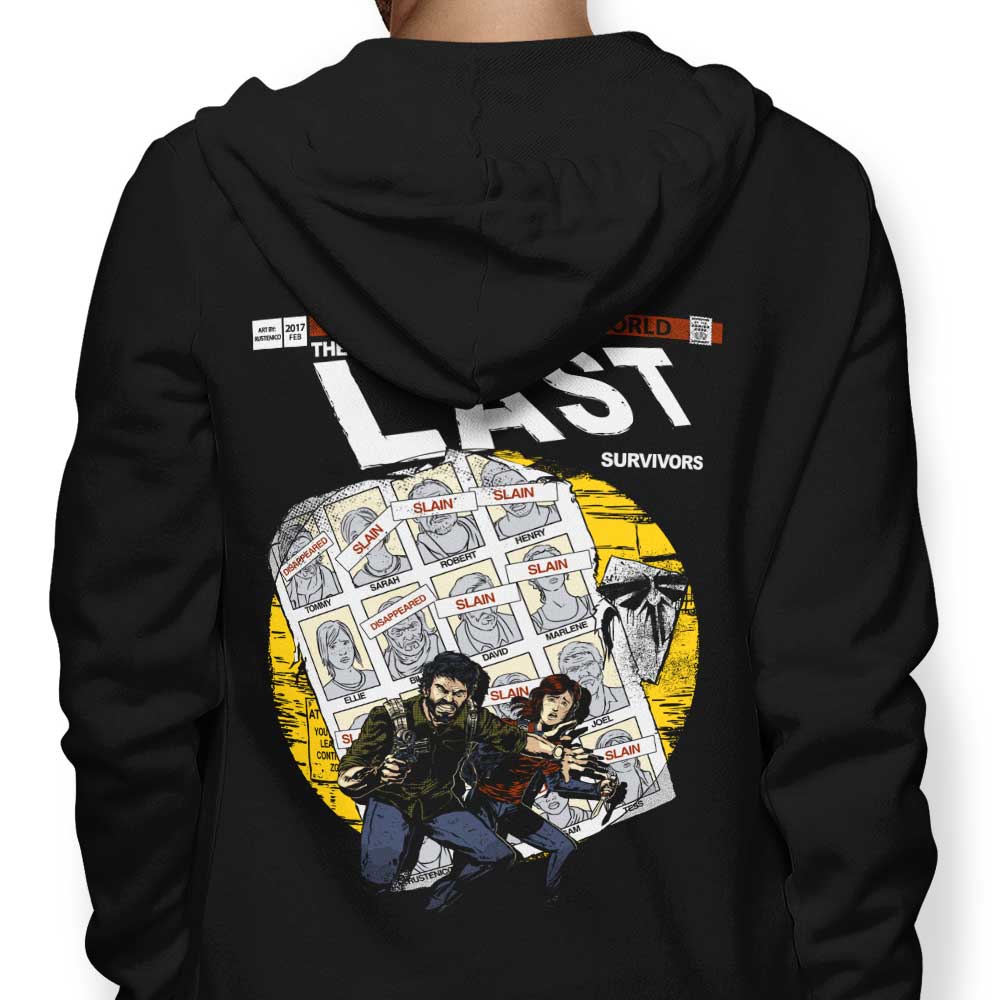 Days of Last Survivors - Adult & Kids T-Shirts, Sweatshirts & Hoodies apparel design preview 1