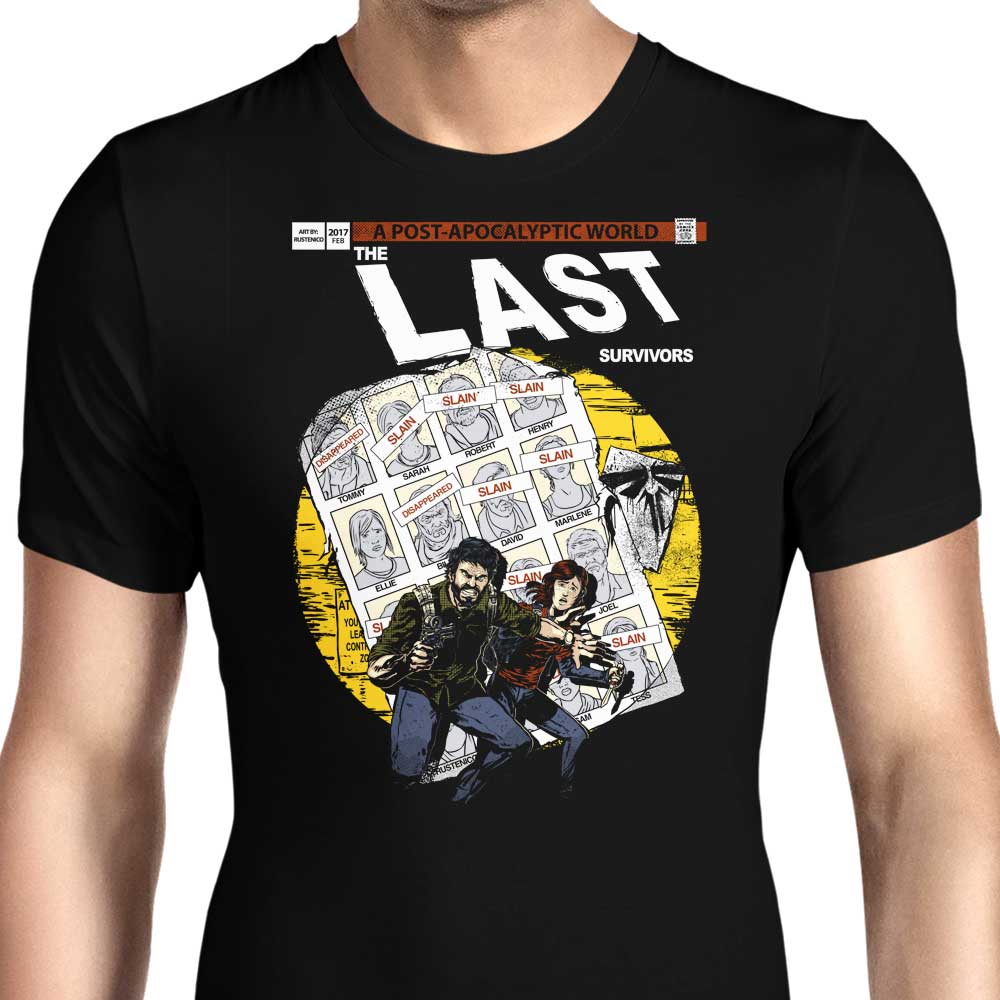Days of Last Survivors Men's Apparel - Adult & Kids T-Shirts, Sweatshirts & Hoodies apparel design preview 1