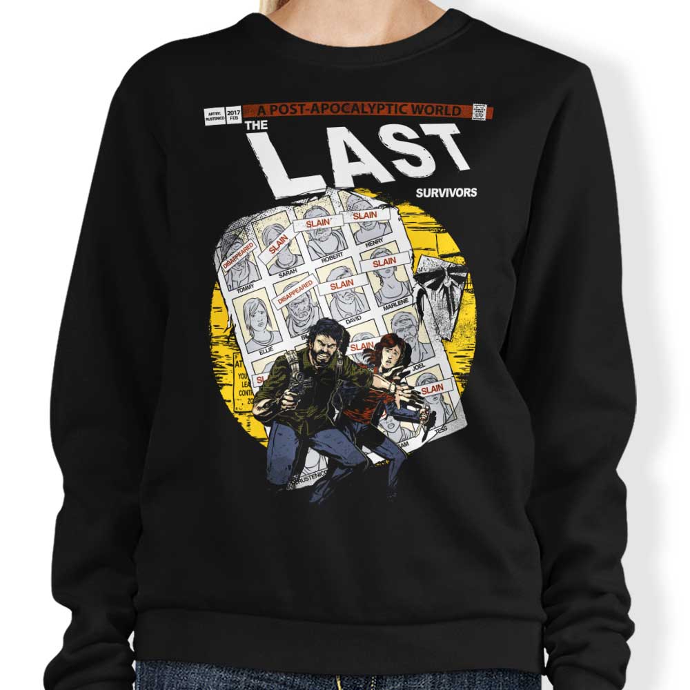 Days of Last Survivors - Adult & Kids T-Shirts, Sweatshirts & Hoodies apparel design preview 1