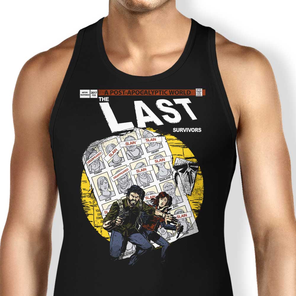 Days of Last Survivors Tank Top - Adult & Kids T-Shirts, Sweatshirts & Hoodies apparel design preview 1
