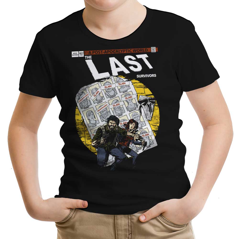 Days of Last Survivors Youth Apparel - Adult & Kids T-Shirts, Sweatshirts & Hoodies apparel design preview 1