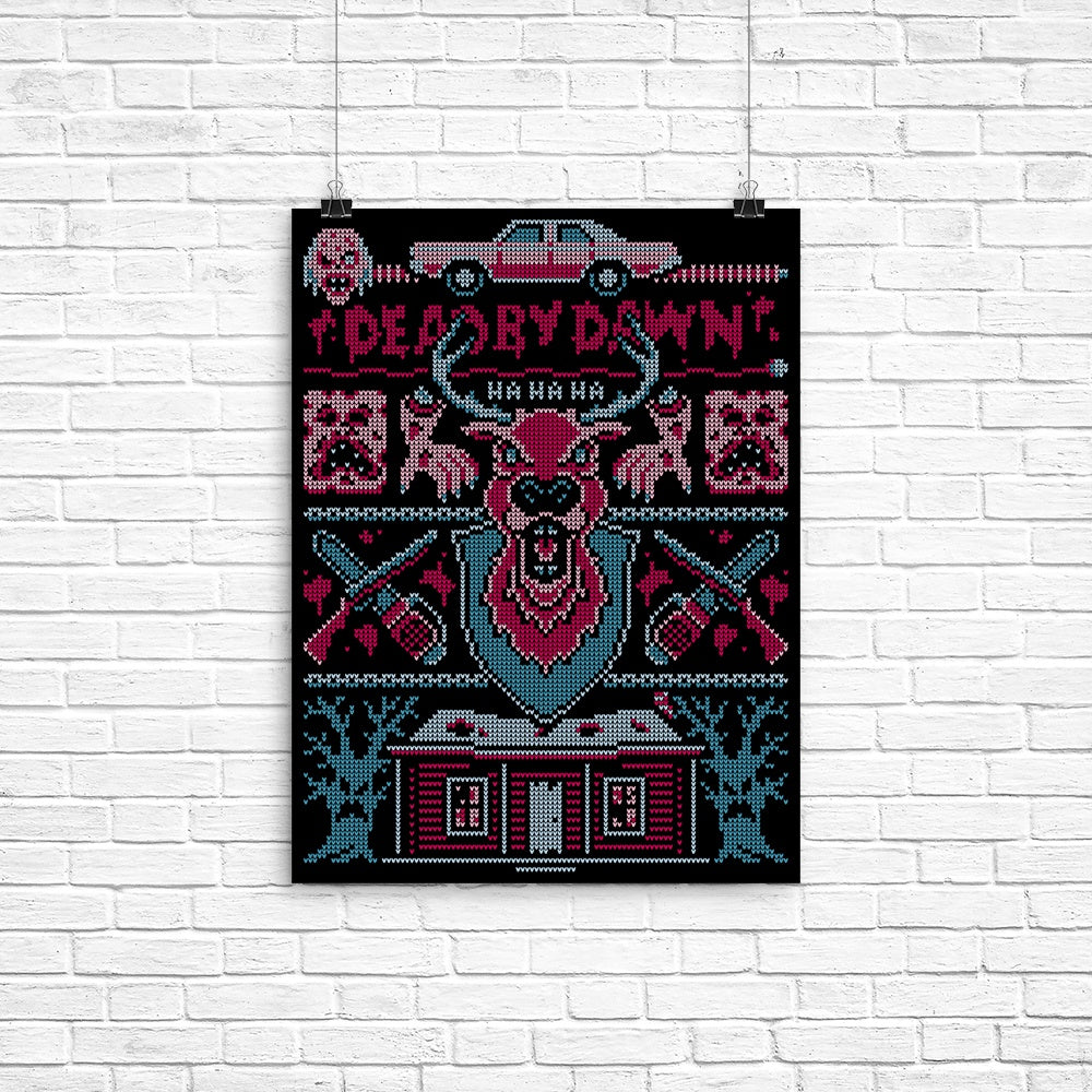 Dead by Dawn Poster - Adult & Kids T-Shirts, Sweatshirts & Hoodies apparel design preview 1