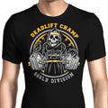 Deadlift Champ Men's Apparel - Adult & Kids T-Shirts, Sweatshirts & Hoodies apparel design preview 1