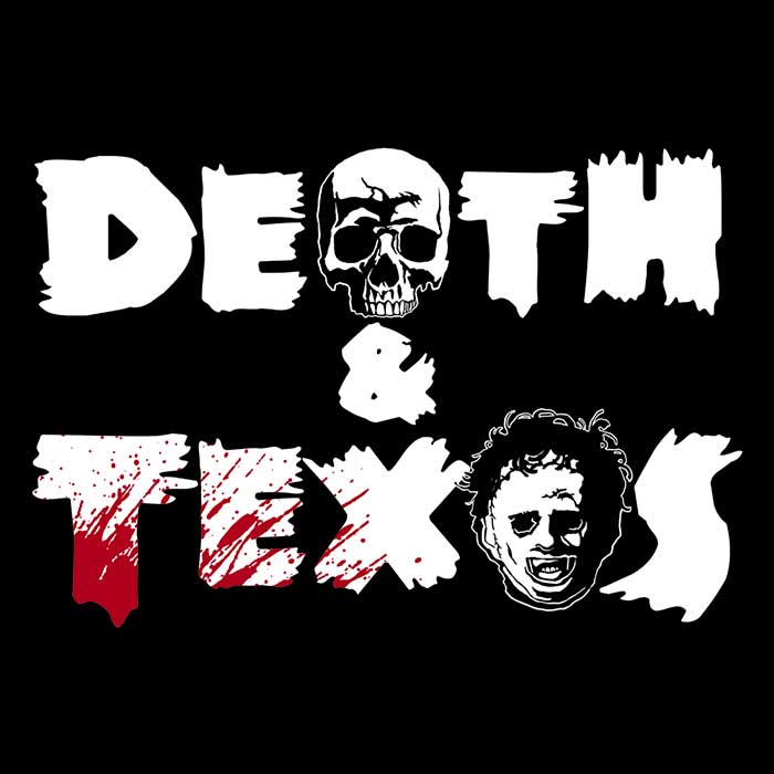 Death and Texas Men's Apparel - Adult & Kids T-Shirts, Sweatshirts & Hoodies apparel design preview 2