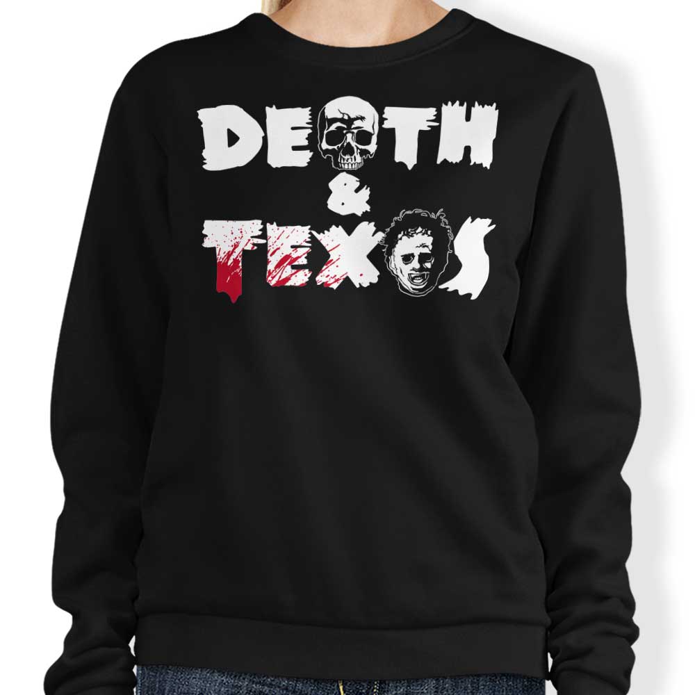 Death and Texas - Adult & Kids T-Shirts, Sweatshirts & Hoodies apparel design preview 1