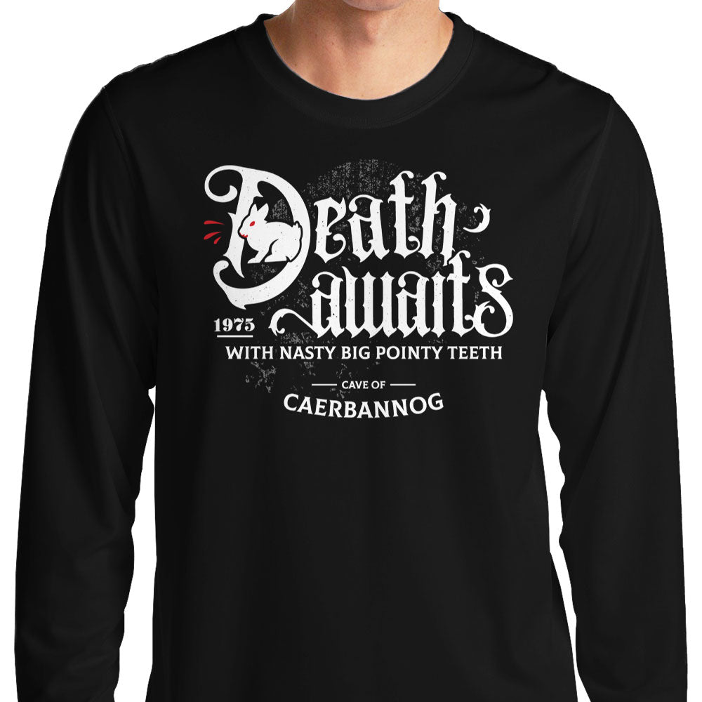 Death Awaits - Adult & Kids T-Shirts, Sweatshirts & Hoodies apparel design preview 1