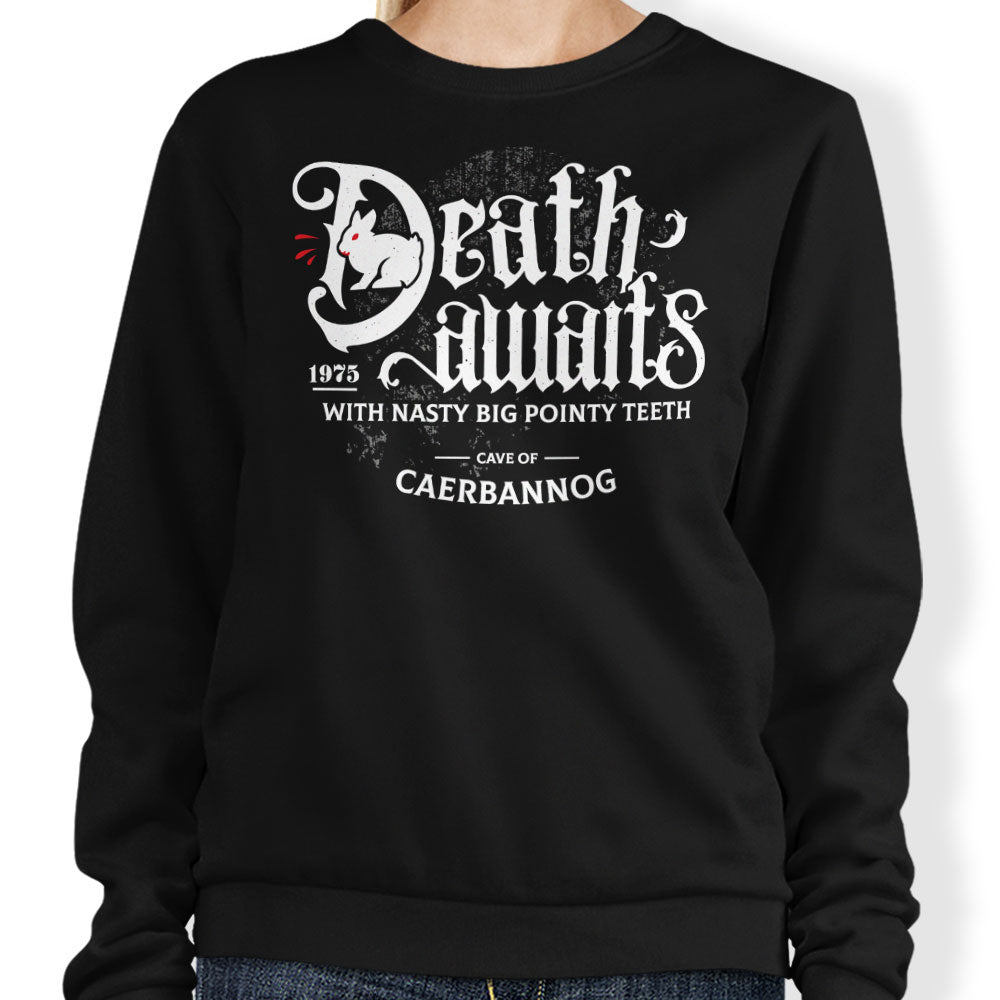 Death Awaits - Adult & Kids T-Shirts, Sweatshirts & Hoodies apparel design preview 1