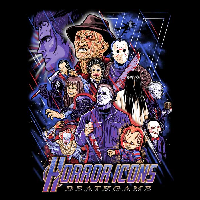 Death Game Women's Apparel - Adult & Kids T-Shirts, Sweatshirts & Hoodies apparel design preview 2