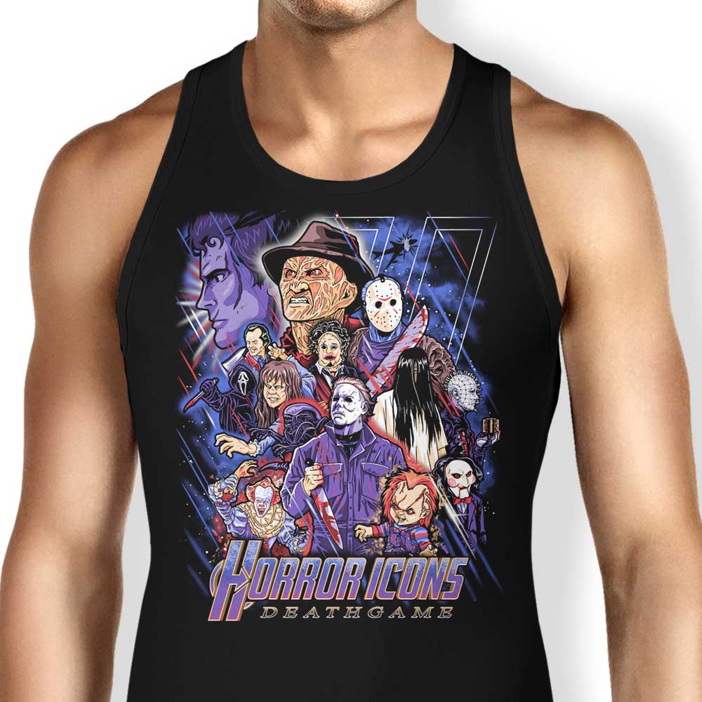 Death Game Tank Top - Adult & Kids T-Shirts, Sweatshirts & Hoodies apparel design preview 1
