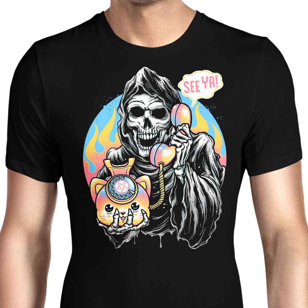 Death is Calling Men's Apparel - Adult & Kids T-Shirts, Sweatshirts & Hoodies apparel design preview 1