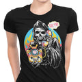 Death is Calling Women's Apparel - Adult & Kids T-Shirts, Sweatshirts & Hoodies apparel design preview 1