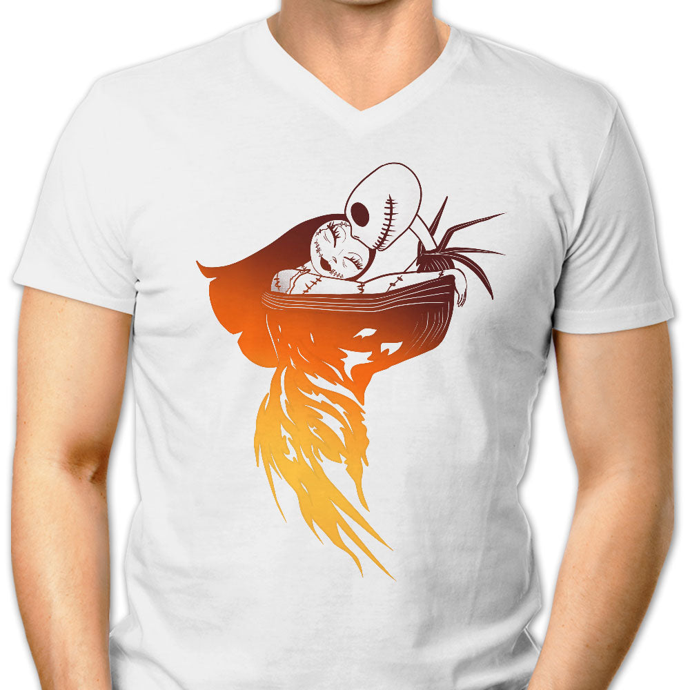 Death Love Men's V-Neck - Adult & Kids T-Shirts, Sweatshirts & Hoodies apparel design preview 1