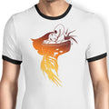 Death Love Ringer - Adult & Kids T-Shirts, Sweatshirts & Hoodies apparel design preview 1