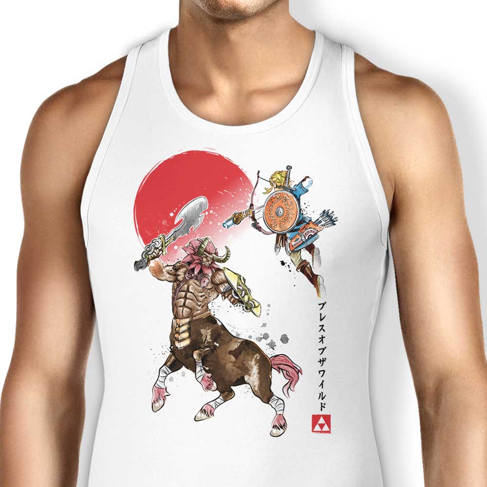 Death Mountain Watercolor Tank Top - Adult & Kids T-Shirts, Sweatshirts & Hoodies apparel design preview 1