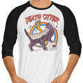 Death Otter 3/4 Sleeve Raglan - Adult & Kids T-Shirts, Sweatshirts & Hoodies apparel design preview 1