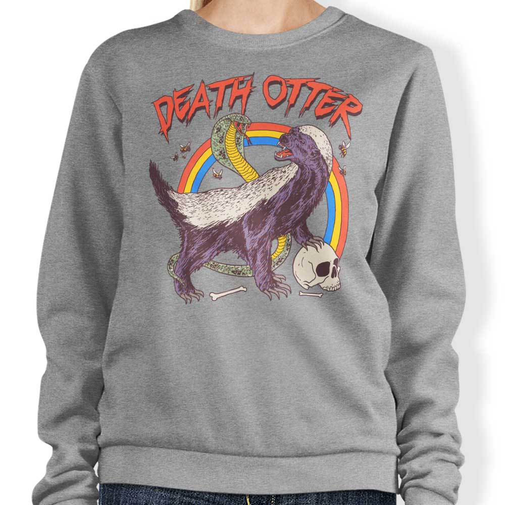 Death Otter - Adult & Kids T-Shirts, Sweatshirts & Hoodies apparel design preview 1
