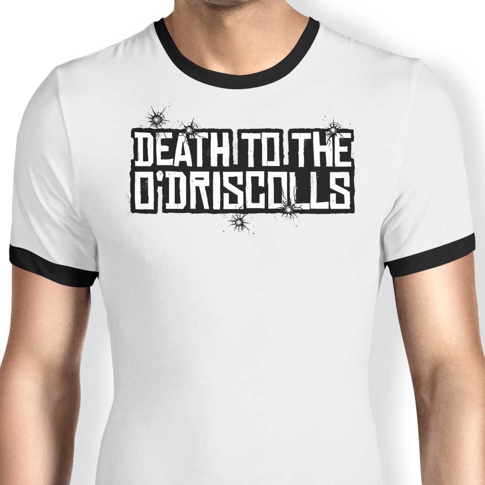 Death to the Gang Ringer - Adult & Kids T-Shirts, Sweatshirts & Hoodies apparel design preview 1