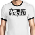Death to the Gang Ringer - Adult & Kids T-Shirts, Sweatshirts & Hoodies apparel design preview 1
