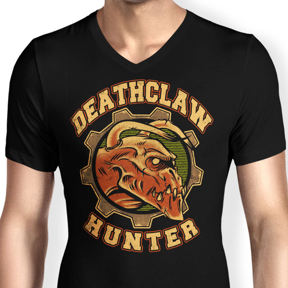 Deathclaw Hunter Men's V-Neck - Adult & Kids T-Shirts, Sweatshirts & Hoodies apparel design preview 2