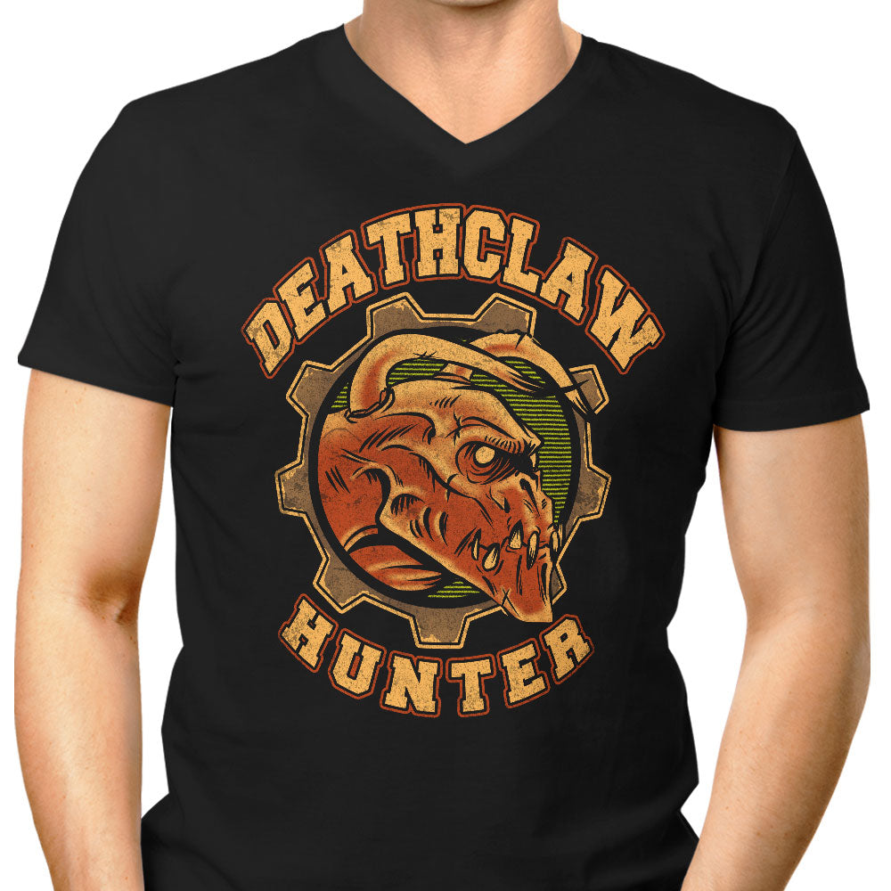 Deathclaw Hunter Men's V-Neck - Adult & Kids T-Shirts, Sweatshirts & Hoodies apparel design preview 1