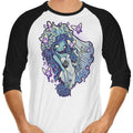 Decaying Dreams 3/4 Sleeve Raglan - Adult & Kids T-Shirts, Sweatshirts & Hoodies apparel design preview 1