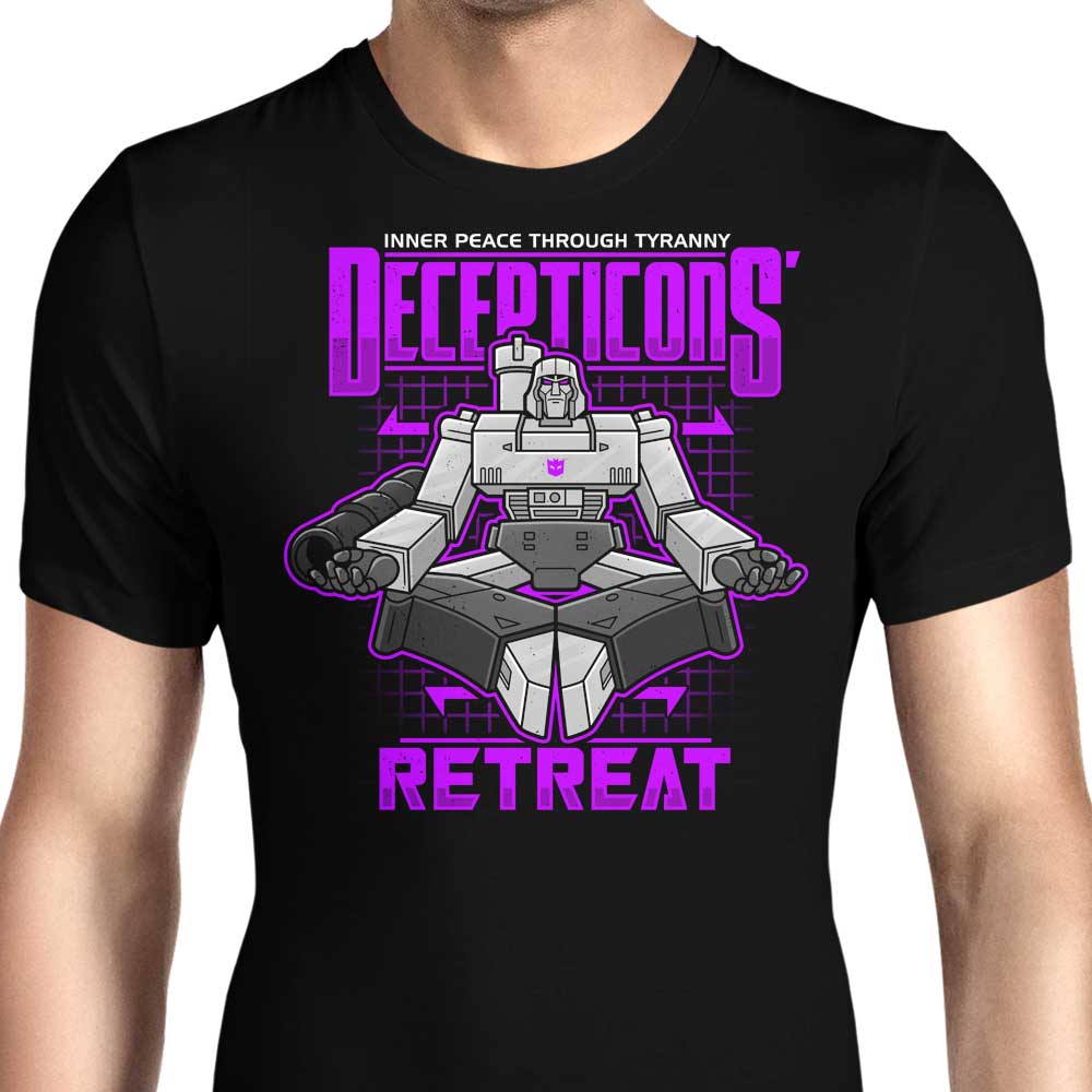 Decepticons Retreat Men's Apparel - Adult & Kids T-Shirts, Sweatshirts & Hoodies apparel design preview 1