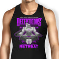 Decepticons Retreat Tank Top - Adult & Kids T-Shirts, Sweatshirts & Hoodies apparel design preview 1