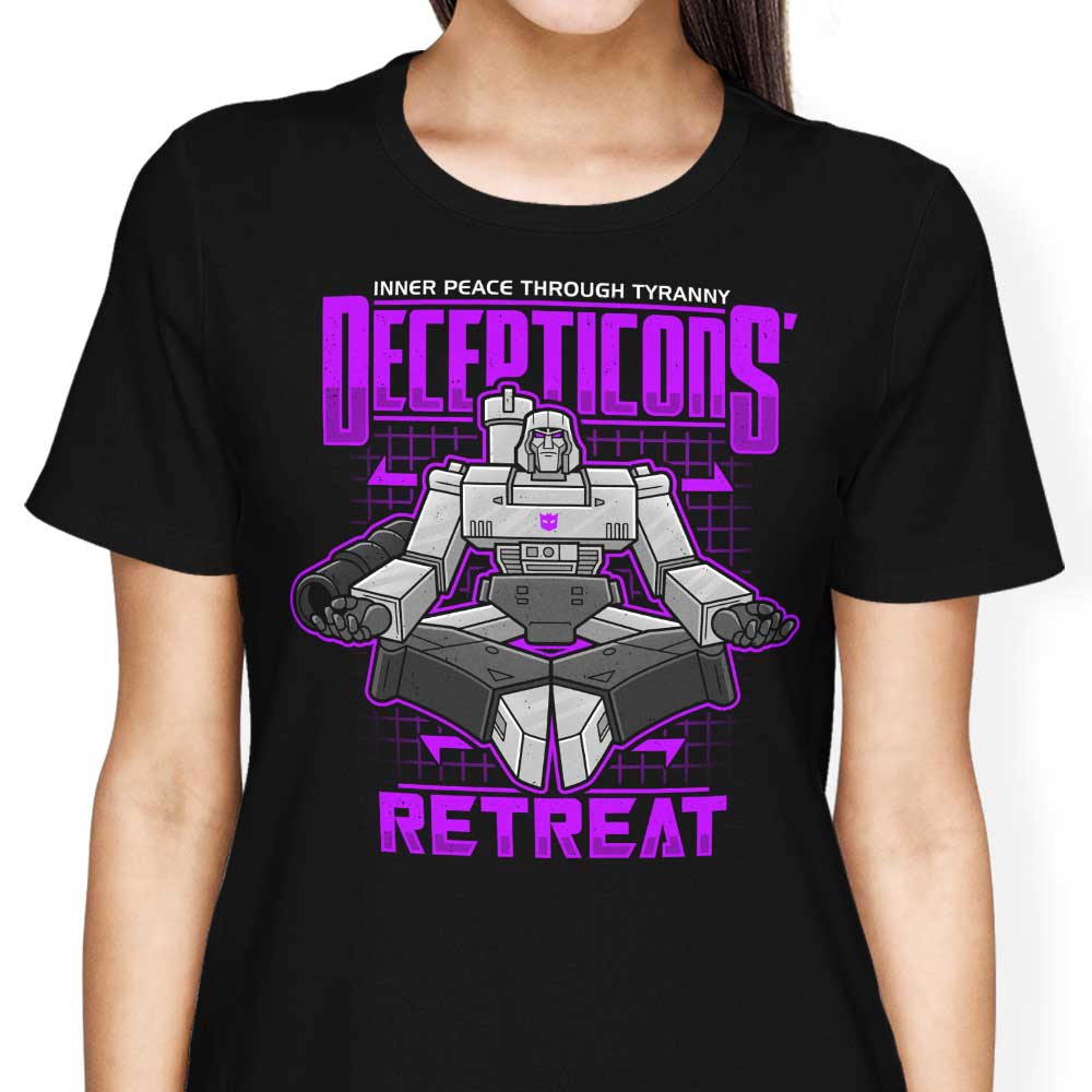 Decepticons Retreat Women's Apparel - Adult & Kids T-Shirts, Sweatshirts & Hoodies apparel design preview 2