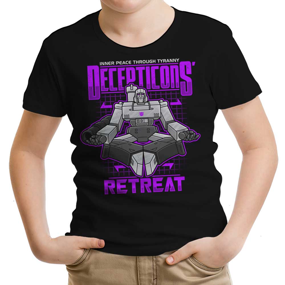 Decepticons Retreat Youth Apparel - Adult & Kids T-Shirts, Sweatshirts & Hoodies apparel design preview 1