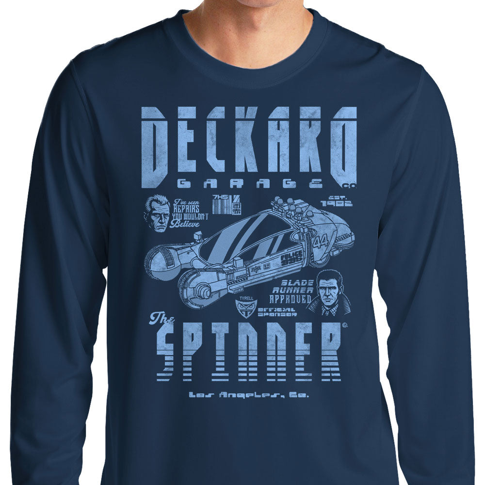 Deckard Garage - Adult & Kids T-Shirts, Sweatshirts & Hoodies apparel design preview 1