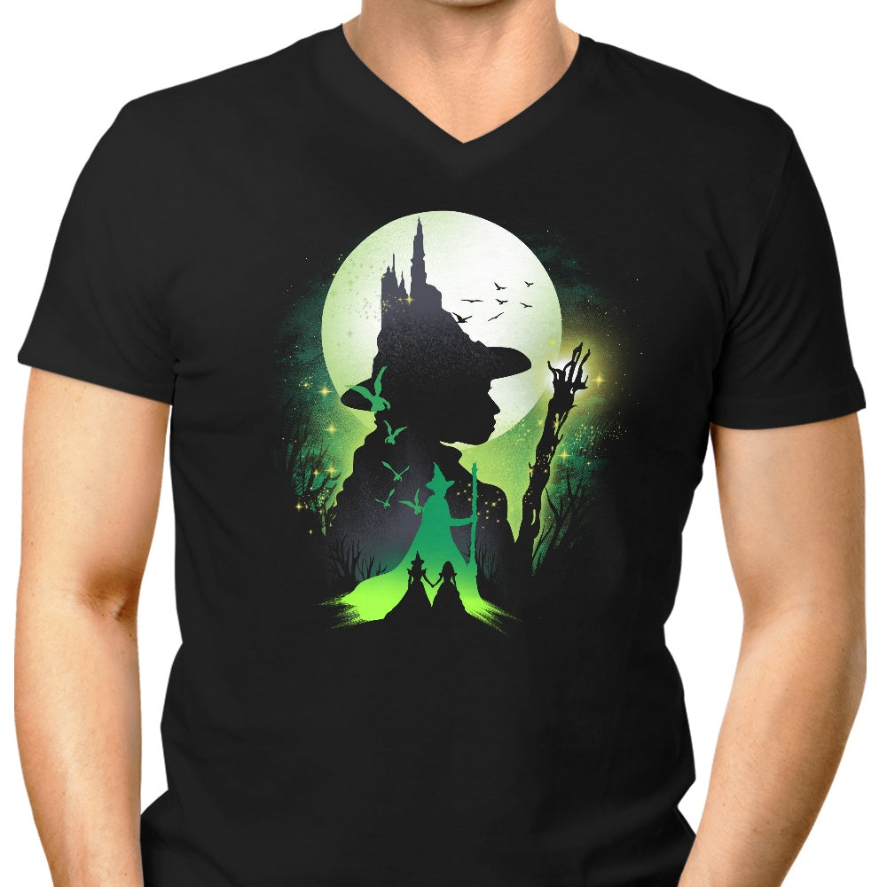 Defy Gravity Men's V-Neck - Adult & Kids T-Shirts, Sweatshirts & Hoodies apparel design preview 1