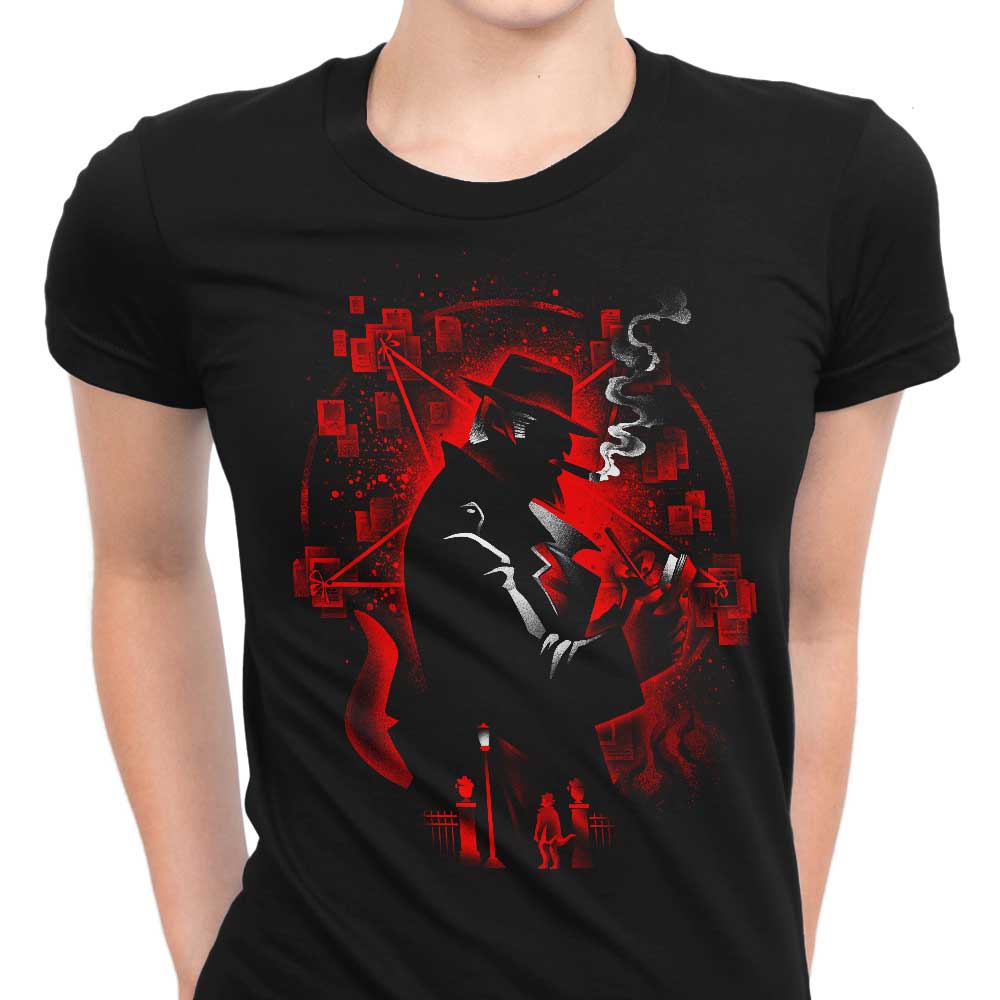Demon Detective Women's Apparel - Adult & Kids T-Shirts, Sweatshirts & Hoodies apparel design preview 1