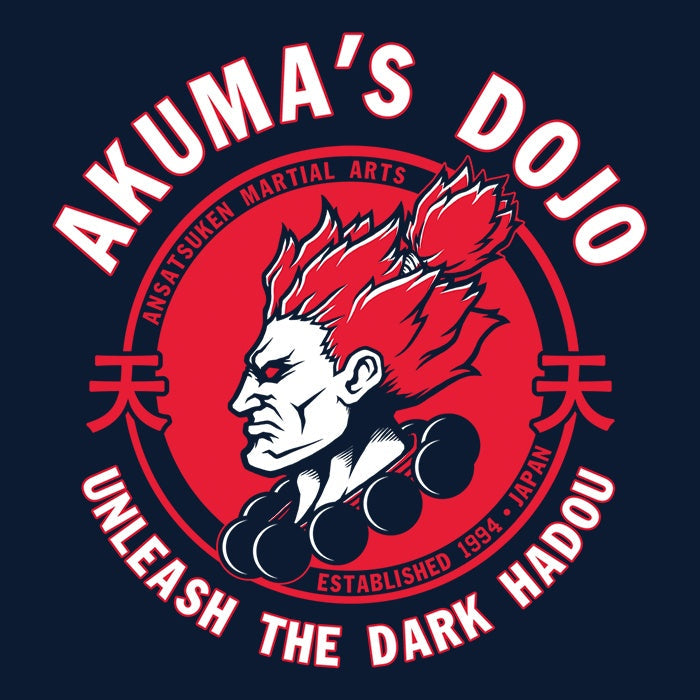 Demon Dojo Women's V-Neck - Adult & Kids T-Shirts, Sweatshirts & Hoodies apparel design preview 2