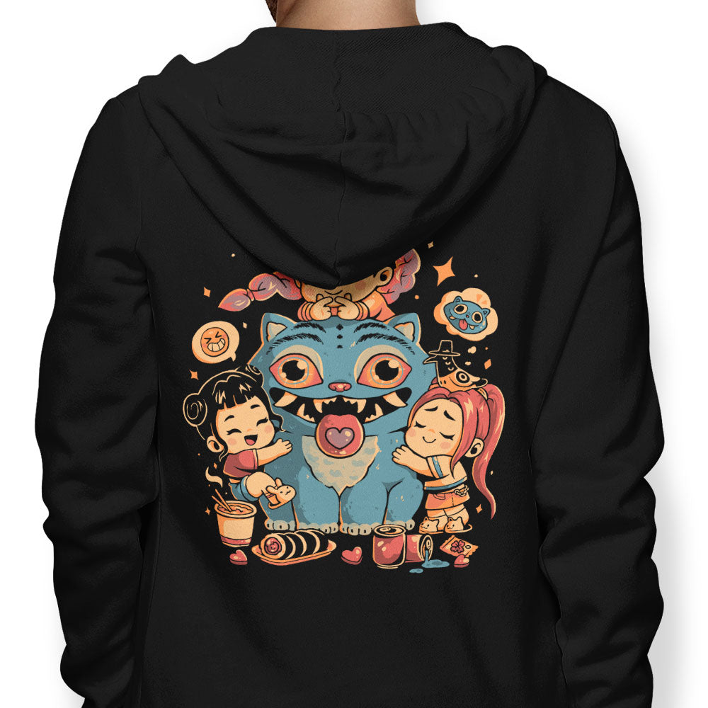 Demon Huggers - Adult & Kids T-Shirts, Sweatshirts & Hoodies apparel design preview 1