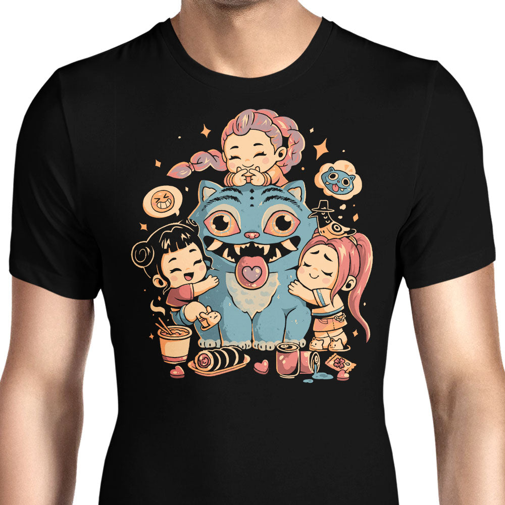 Demon Huggers Men's Apparel - Adult & Kids T-Shirts, Sweatshirts & Hoodies apparel design preview 1