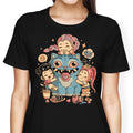 Demon Huggers Women's Apparel - Adult & Kids T-Shirts, Sweatshirts & Hoodies apparel design preview 1