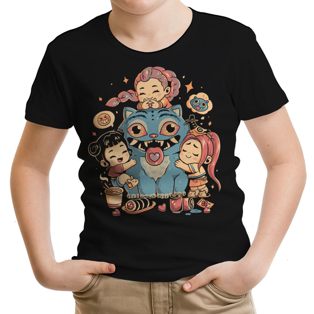 Demon Huggers Youth Apparel - Adult & Kids T-Shirts, Sweatshirts & Hoodies apparel design preview 1