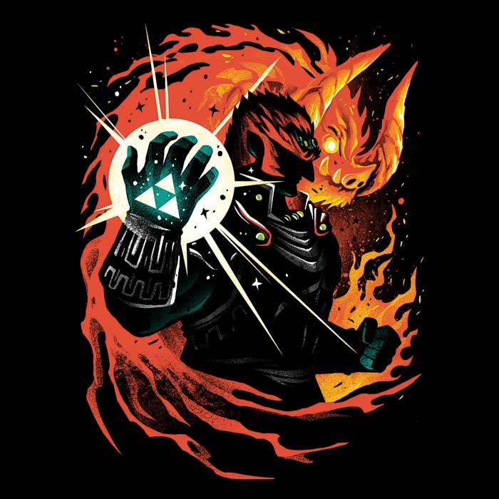 Demon King Women's V-Neck - Adult & Kids T-Shirts, Sweatshirts & Hoodies apparel design preview 2