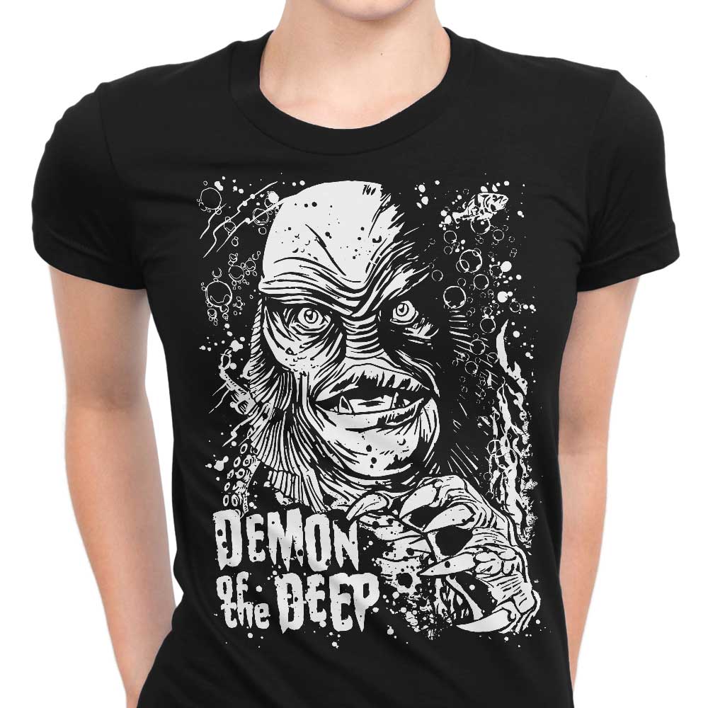 Demon of the Deep Women's Apparel - Adult & Kids T-Shirts, Sweatshirts & Hoodies apparel design preview 1