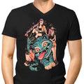 Demon Pillow Men's V-Neck - Adult & Kids T-Shirts, Sweatshirts & Hoodies apparel design preview 1