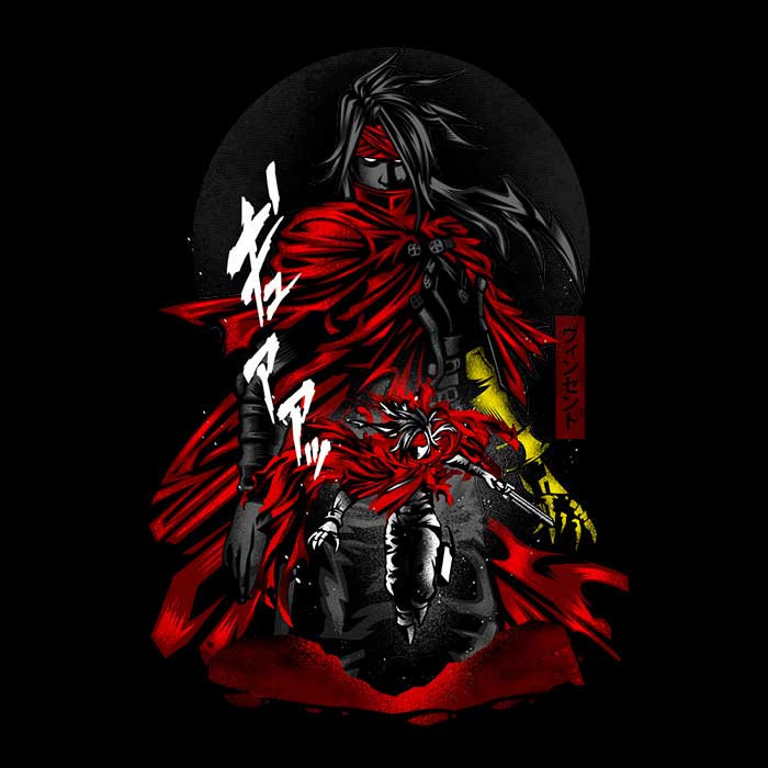 Demon Red Cape Youth Apparel - Adult & Kids T-Shirts, Sweatshirts & Hoodies apparel design preview 2