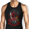 Demon Red Cape Tank Top - Adult & Kids T-Shirts, Sweatshirts & Hoodies apparel design preview 1