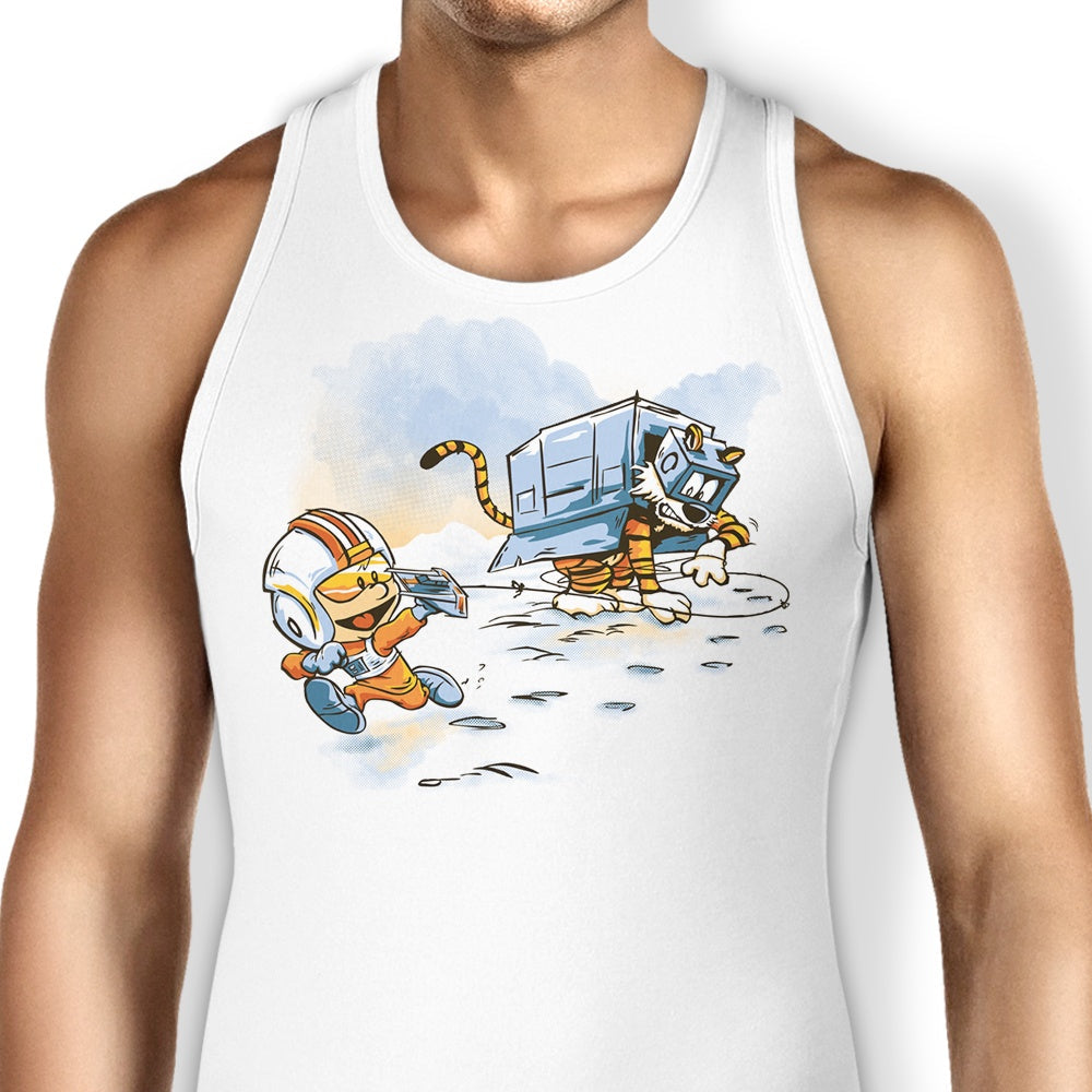 Deranged Killer Snow Walkers Tank Top - Adult & Kids T-Shirts, Sweatshirts & Hoodies apparel design preview 1