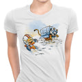 Deranged Killer Snow Walkers Women's Apparel - Adult & Kids T-Shirts, Sweatshirts & Hoodies apparel design preview 1