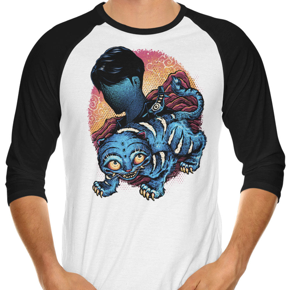 Derpy Companion 3/4 Sleeve Raglan - Adult & Kids T-Shirts, Sweatshirts & Hoodies apparel design preview 1