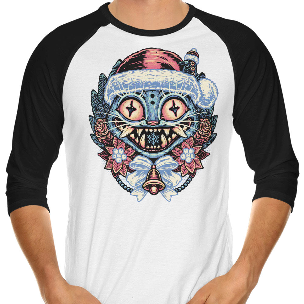 Derpy Holidays 3/4 Sleeve Raglan - Adult & Kids T-Shirts, Sweatshirts & Hoodies apparel design preview 1