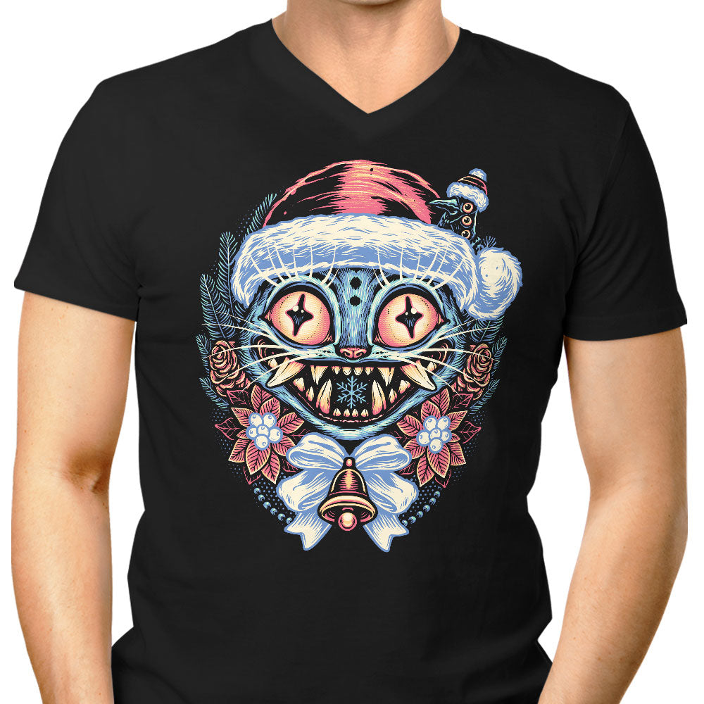 Derpy Holidays Men's V-Neck - Adult & Kids T-Shirts, Sweatshirts & Hoodies apparel design preview 1