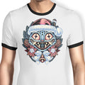 Derpy Holidays Ringer - Adult & Kids T-Shirts, Sweatshirts & Hoodies apparel design preview 1