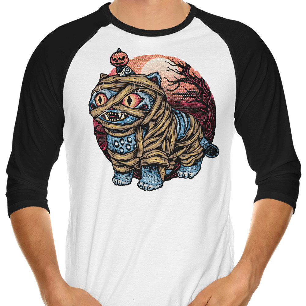 Derpy Mummy 3/4 Sleeve Raglan - Adult & Kids T-Shirts, Sweatshirts & Hoodies apparel design preview 1
