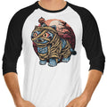Derpy Mummy 3/4 Sleeve Raglan - Adult & Kids T-Shirts, Sweatshirts & Hoodies apparel design preview 1